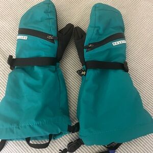 Burton Kids Green Gloves, small